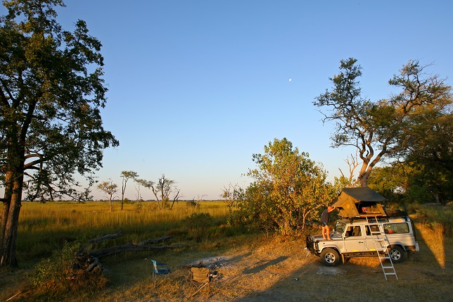 14daagse autorondreis per 4WD Botswana enen Vic Falls